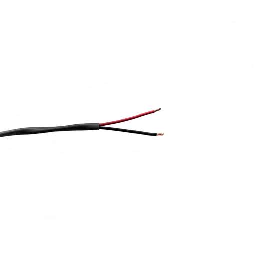 18 AWG 2 Leiter Stranded Non Shielded PVC Kabel
