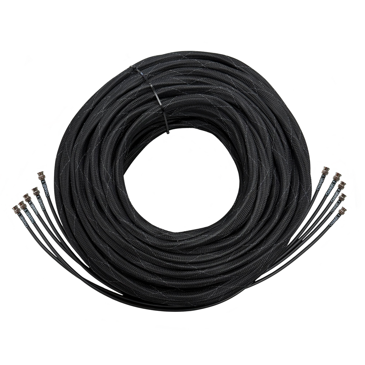 5 Kanal BNC SDI - 12G Bemessungsgürtel 4694R RG6 - Flex Sleeve Snake Kabel