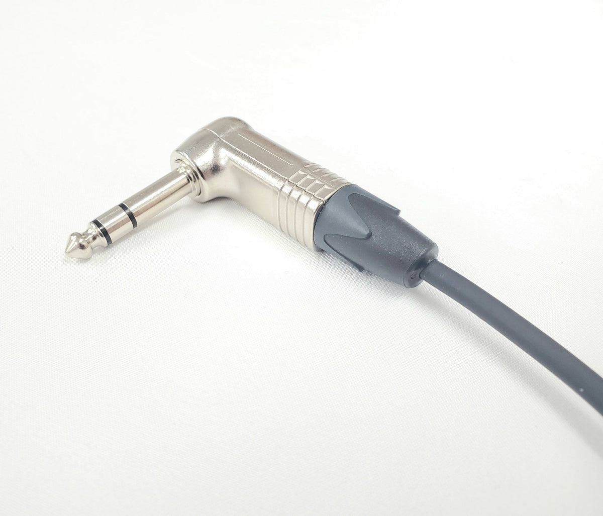 3,5mm Rechtswinkel zu 1/4' TRS Rechtswinkel Stereo Audio Kabel