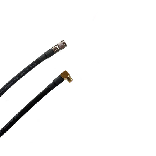TNC Männlich zu SMA Männlich Rechtwinkel Mal Mikrowelle LMR-400 Kabel 50 Ohm