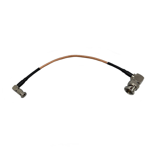 Mini BNC Rechtswinkel Männlich zu HD BNC Rechtswinkel Männlich HD SDI RG179 75 Ohm