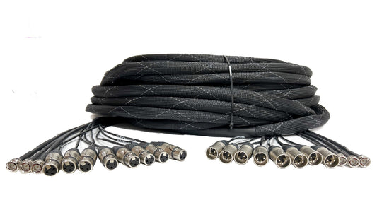 3 Channel BNC HD-SDI (RG6 Belden 1694A) und 8 Channel XLR - Snake Cable