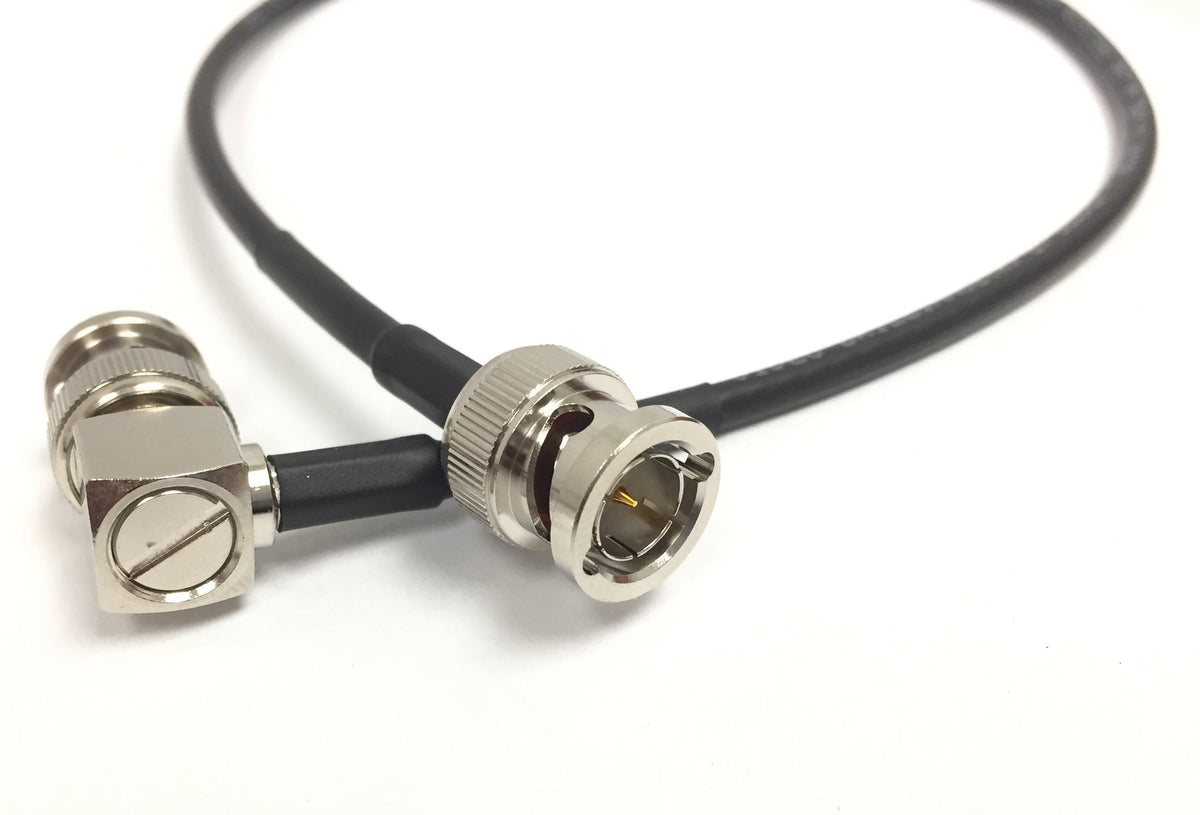 BNC Rechtswinkel Männlich zu BNC Gerader Männlicher HD-SDI 12G 4855R Belden Videokabel