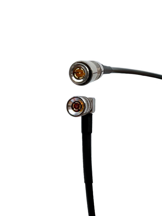 Din 1.0/2.3 bis Din 1.0/2.3 Rechtswinkel HD-SDI 6G Koaxialkabel