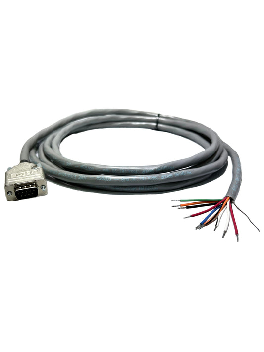 DB9 Männlich zu Blunt -20 AWG-RS-232 Serien-Breakout-Kabel