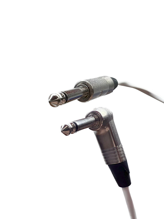 1/4' TS Rechtwinkel zum geraden Plenum-Lautsprecherkabel 14 AWG