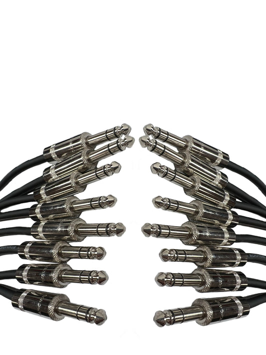 8 Kanal 1/4 Zoll TRS Male to Male Audio - Snake Cable