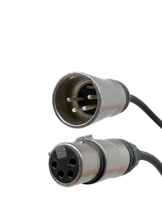 4-Pin XLR Canare Quad L-4E6S Kabel - männlich bis weiblich