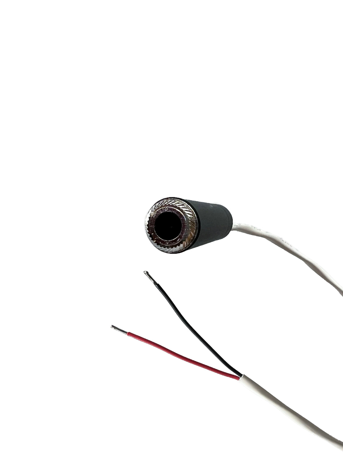 1/4 Zoll TS Mono Female zu Blunt 18 AWG Plenum Cable