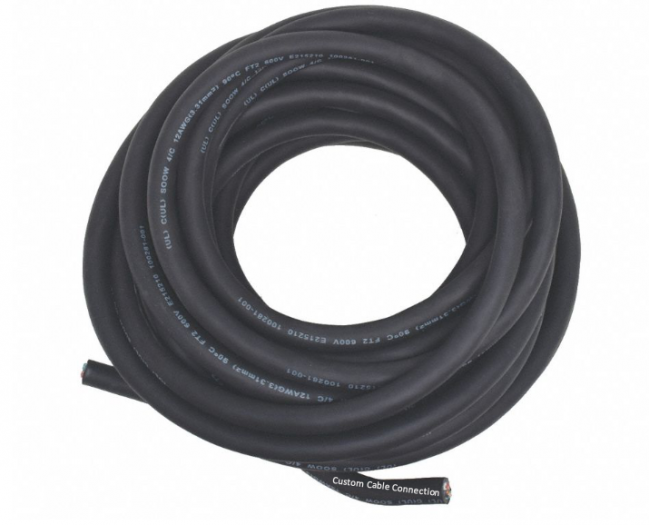 12/4 SOOW, 12 AWG 4 Leitkabel tragbares Stromkabel 600 Volt