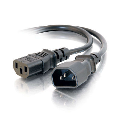 Computer Power Cord Extension (IEC320C13 bis IEC320C14) 10 AMP