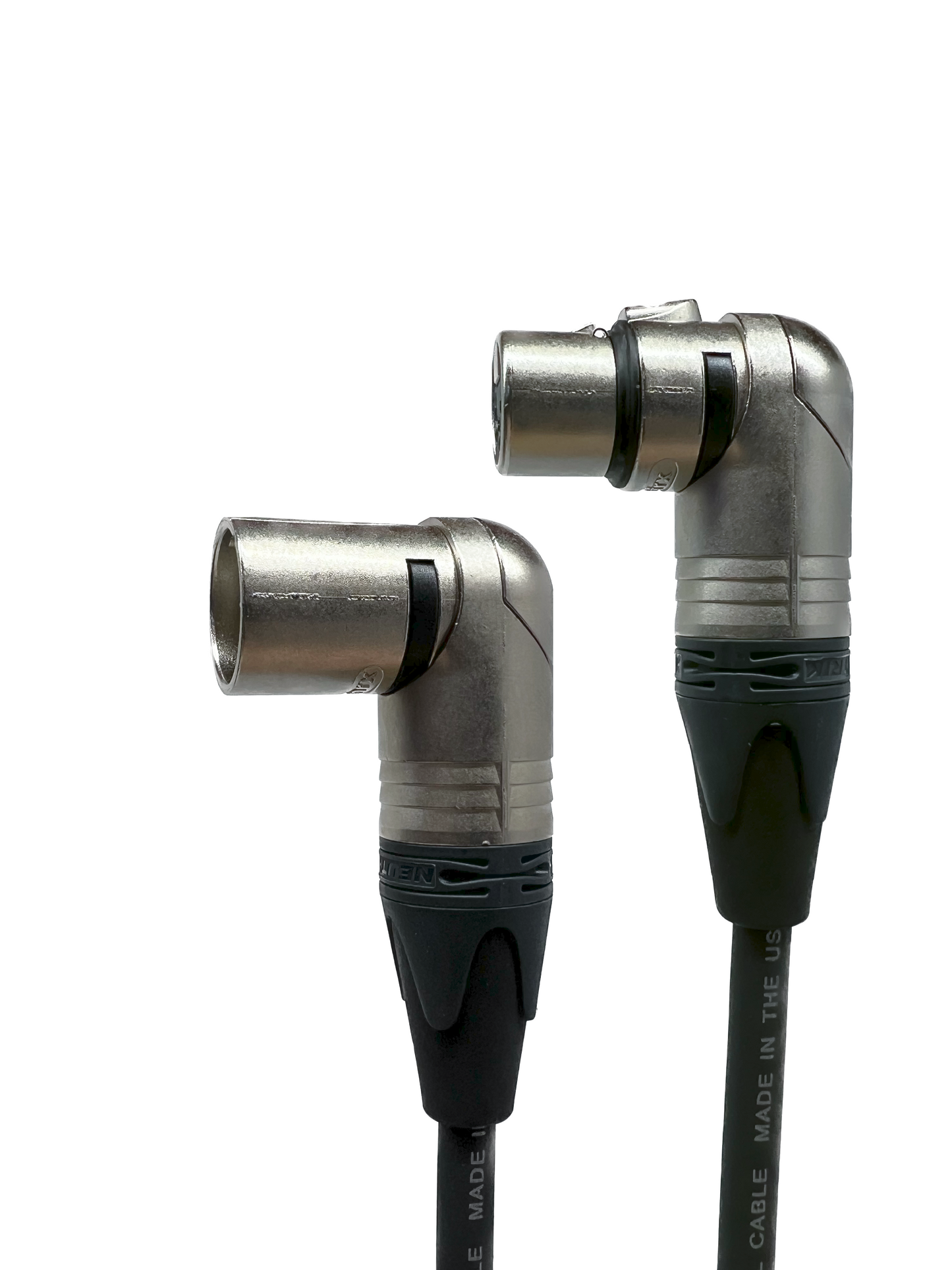 5-Pin XLR Rechtswinkel zu Rechtswinkel DMX AES/EBU Digital Audio/Data Mic Kabel