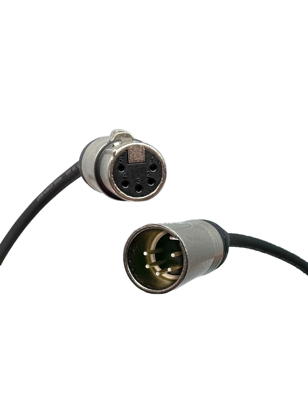 5-Pin XLR DMX AES/EBU Digitale Audio/Daten-Mikrokabel mit Neutrik-Steckverbindern