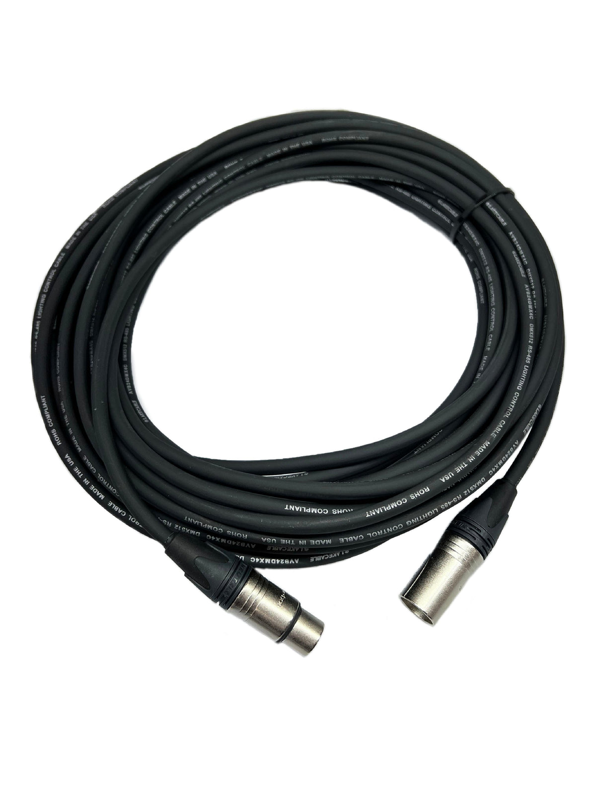 5-Pin XLR DMX AES/EBU Digitale Audio/Daten-Mikrokabel mit Neutrik-Steckverbindern