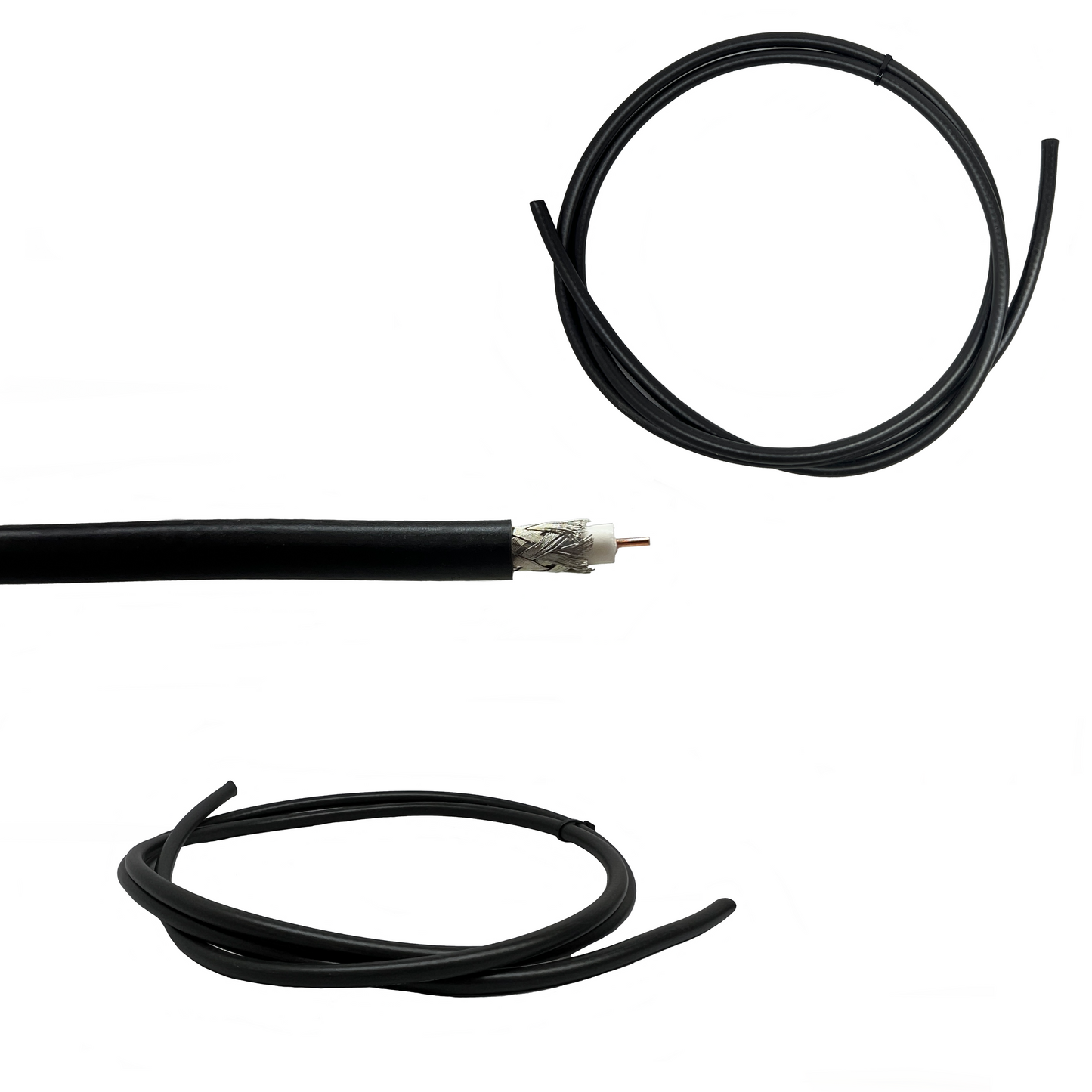 Belden 1694A RG-6/U Koaxialkabel für Audio und Video 18AWG, 75 Ohm, 6GHz - USA