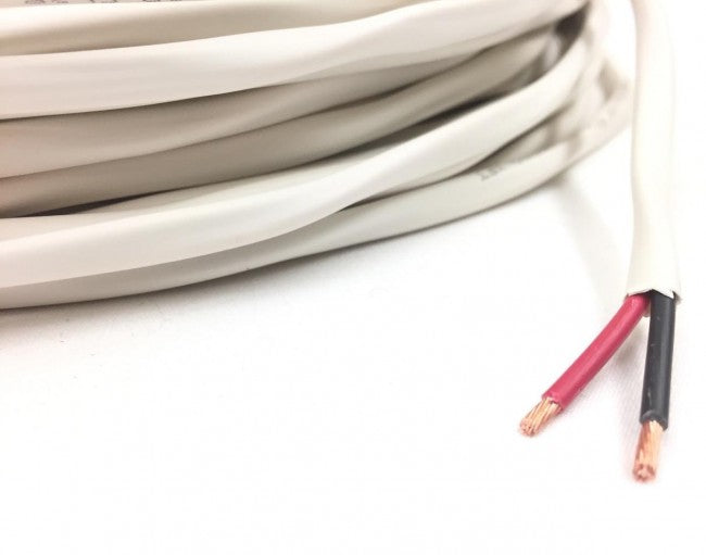 Belden 6100UE 14 AWG 2 Dirigent CL2P Plenum Jacket - 1000 Foot Box - Schwarz