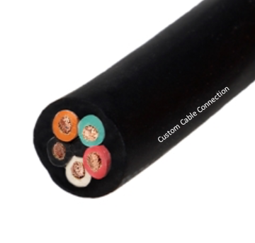 18/5 SOOW 18 AWG 5 Leitkabel tragbares Stromkabel 600 Volt