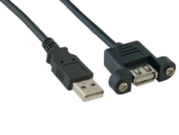 USB 2.0 Typ A Männlich zu Typ A Weibliches Verlängerungskabel
