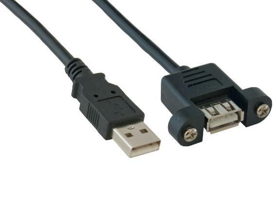 USB 2.0 Typ A Männlich zu Typ A Weibliches Verlängerungskabel
