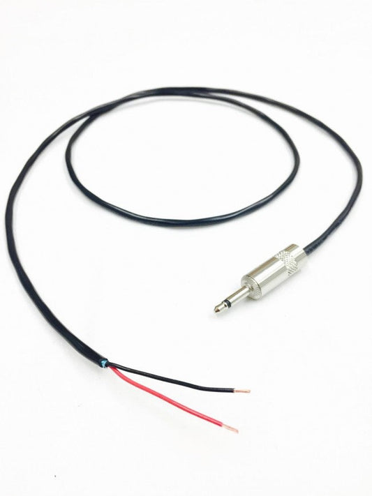 3,5mm Mono Male to Blunt - Bare Wire - PVC Jacke - Installieren Sie Kabel