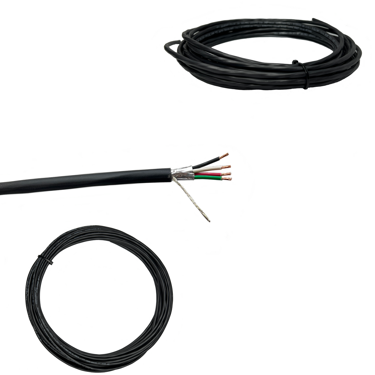 22 AWG 4 Leiter Stranded Shielded Plenum CMP Kabel
