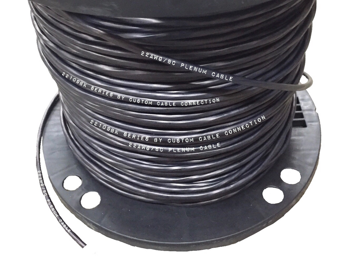 22 AWG 8 Leiter Stranded Shielded Plenum CMP Kabel