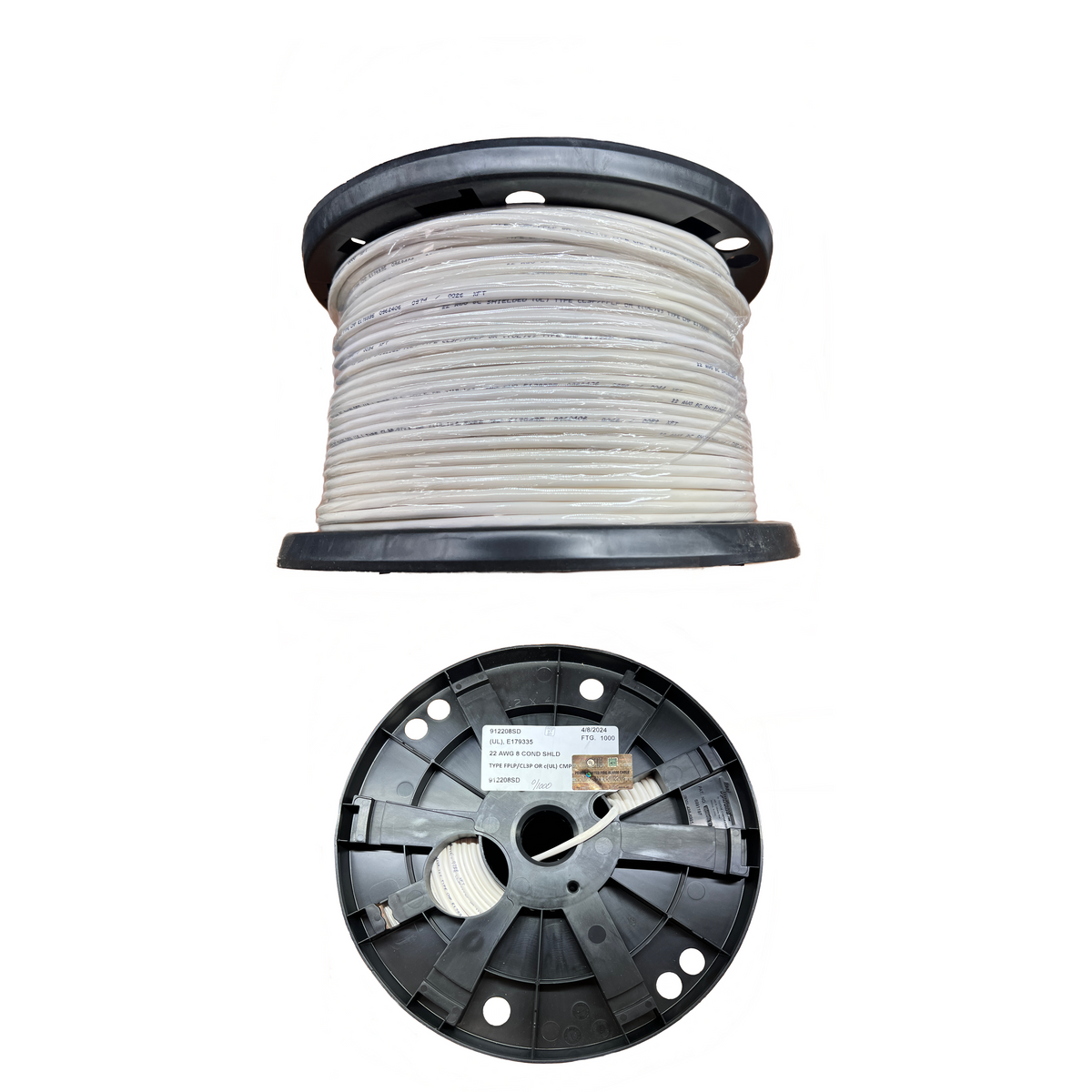 22 AWG 8 Leiter Stranded Shielded Plenum CMP Kabel
