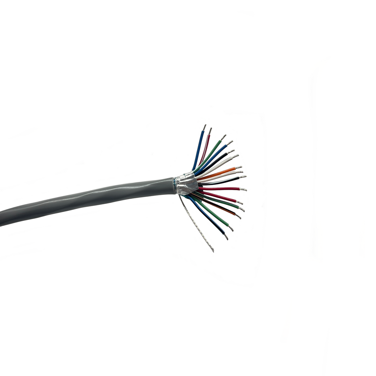 24 AWG 15 Leitfähigkeitsgeschirmte PVC-Kabeljacke - verkauft pro Fuß