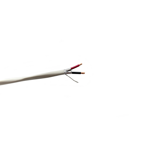 14 AWG 2 Conductor Plenum Abgeschirmt CL3P Sicherheits-Alarmkabel 500ft und 1000ft Spools