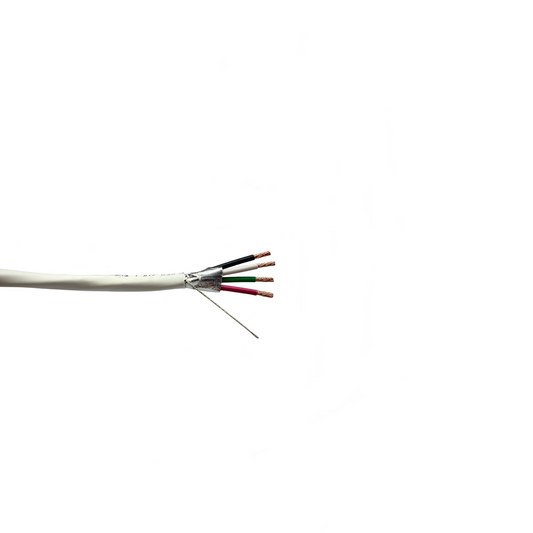 14 AWG 4 Conductor Plenum Shielded CL3P Lautsprecherkabel