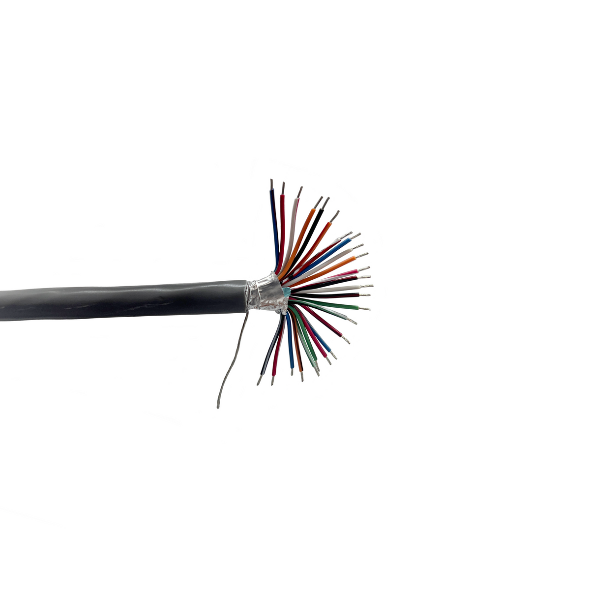 24 AWG 25 Leitergeschirmte PVC-Kabeljacke - Pro Fuß verkauft