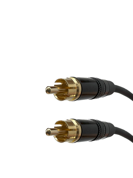 RCA Verbund-Koaxial-Videokabel RG59 Black 75 Ohm
