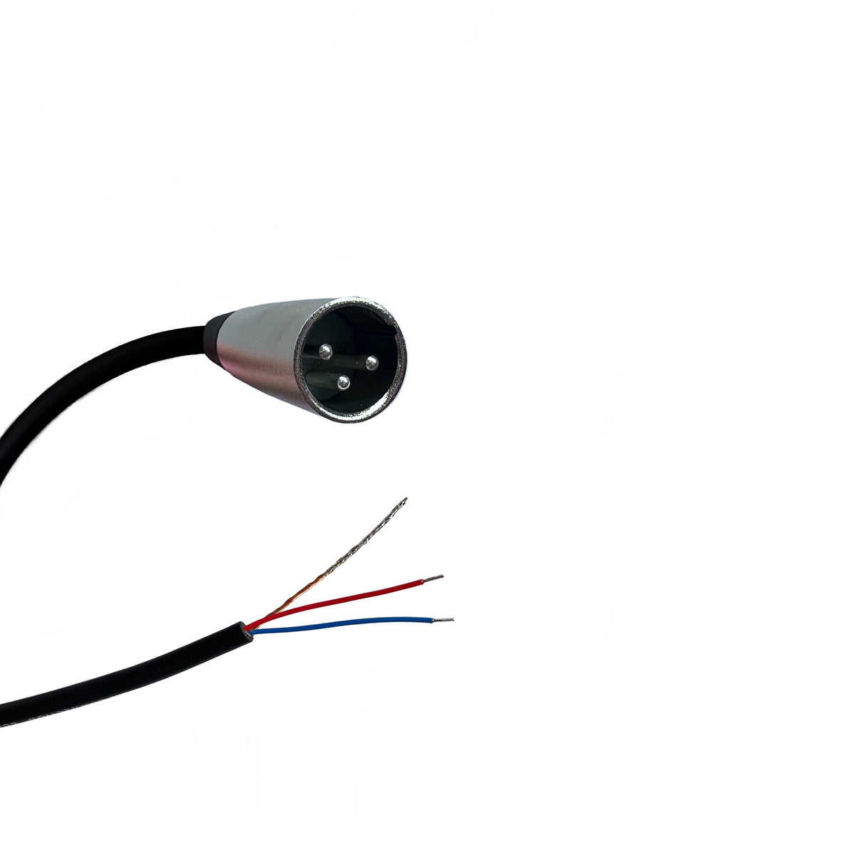 XLR 3 Pin Male to Blunt Installieren von Kabeln - 24 AWG Flexible Shielded Audio Kabel