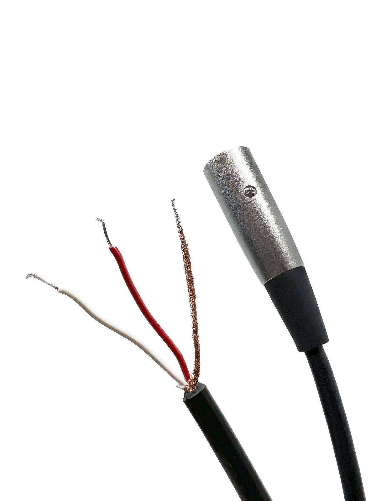 XLR 3 Pin zum Blunt Installieren von Kabeln - 18 AWG Shielded Audio Cable