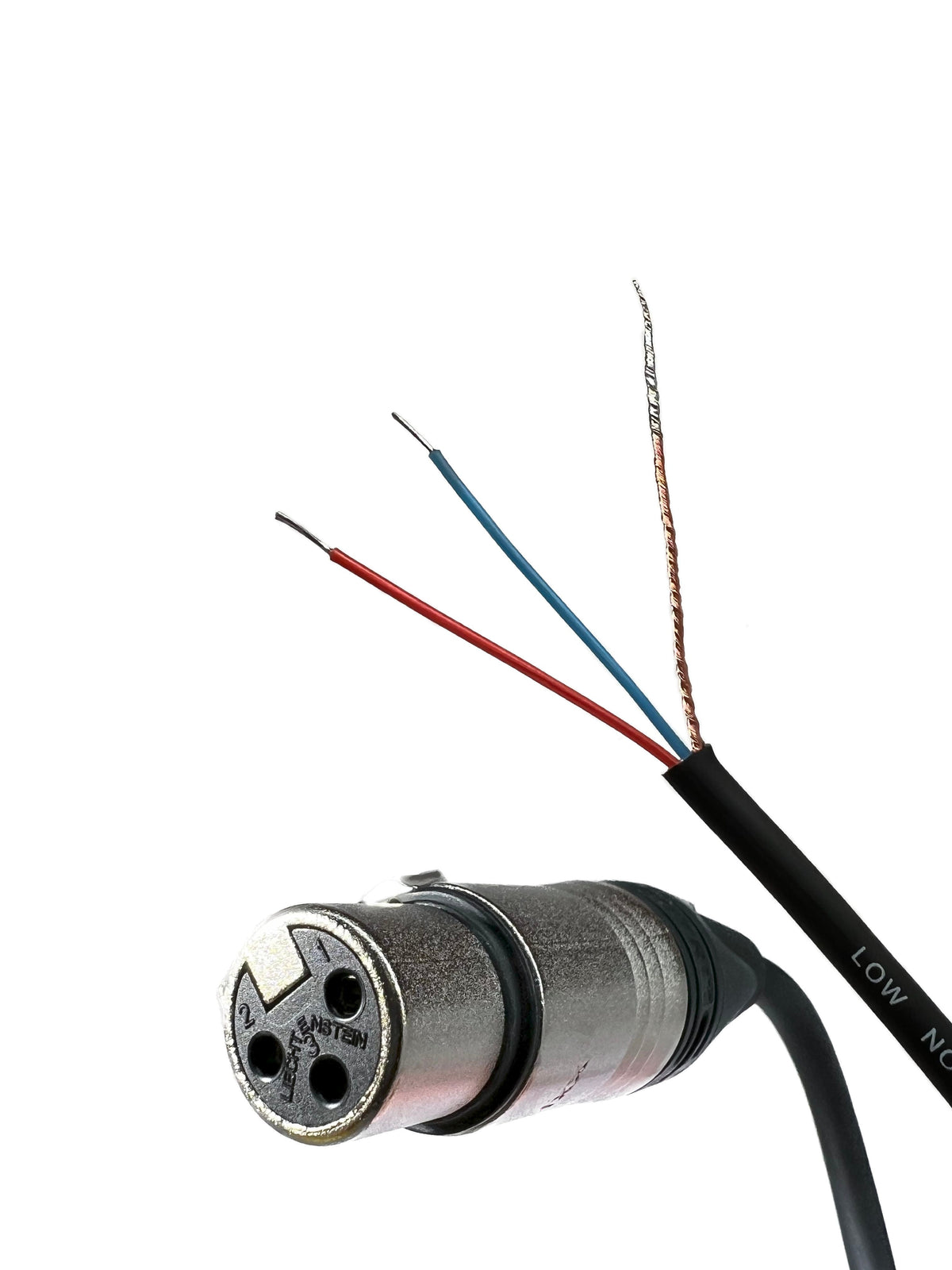 XLR 3 Pin-to-Blenden Installationskabel mit Neutrik XLR-Anschlüsse (männliche oder weibliche Optionen)