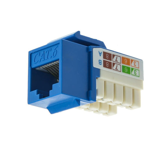 CAT6 Daten Grade Schlagen Sie Keystone Jacks 8x8