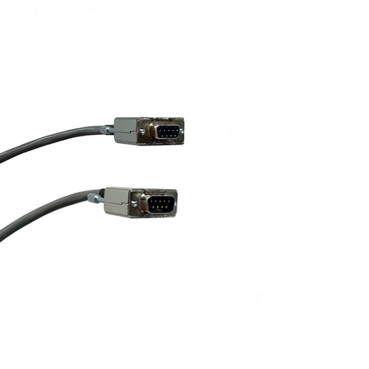 Serienkabel DB9 Männlich bis weiblich 24 AWG Alle 9 Pins Wired Gray PVC Jacke