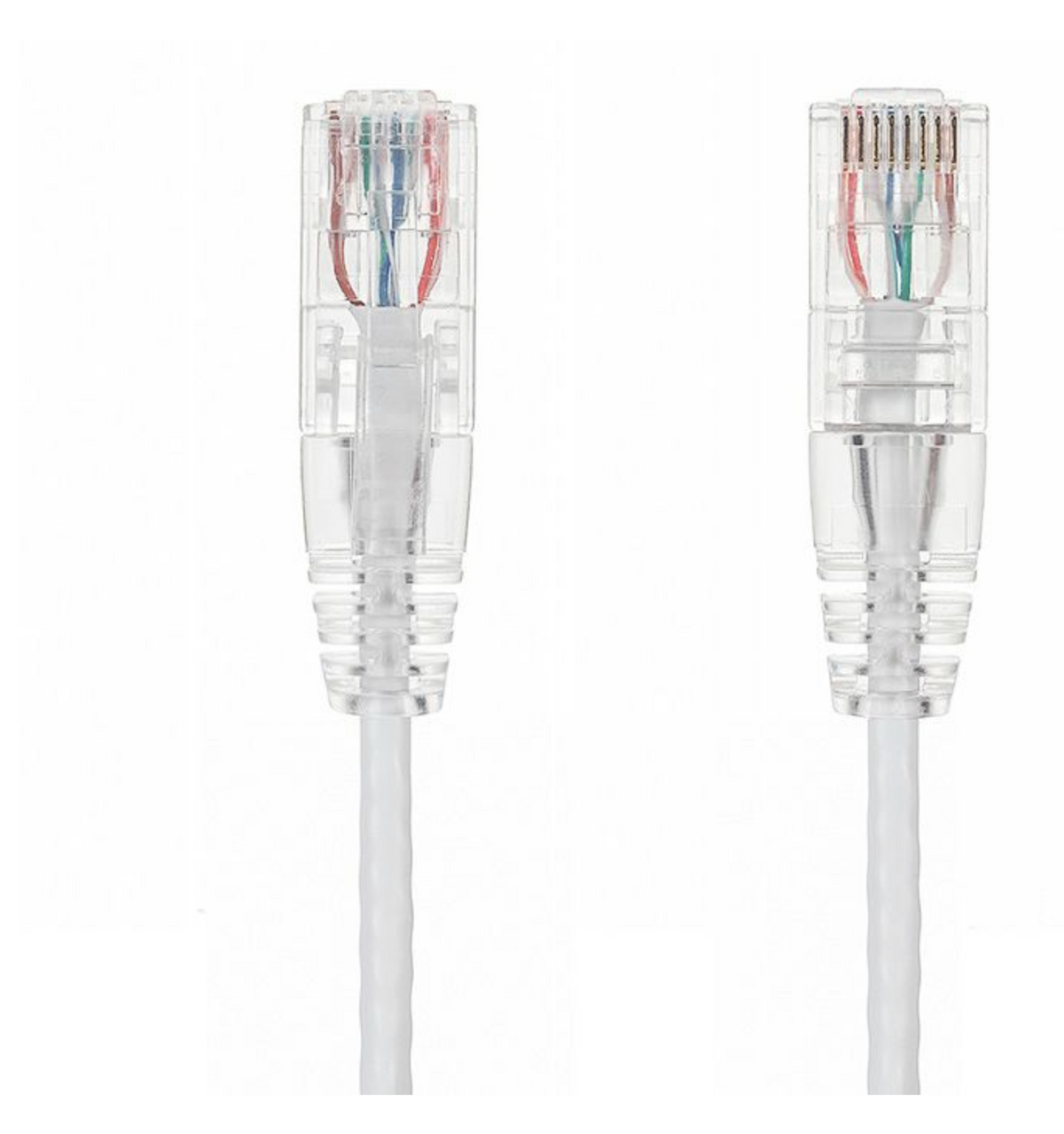 Slim CAT6 Ethernet Patch Kabel 28 AWG Molded Boot