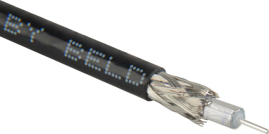 Belden 4505R 12 GHz Coax, 4K UHD Precision Video Cable, RG-59, 75 Ohm, 20 AWG Solid, CMR - 1000 Foot