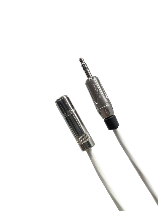 3,5mm Stereo Plenum Audio Extension Cable Männlich bis Weiblich Installation Grad