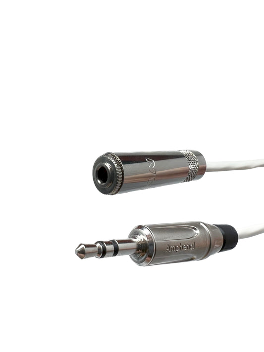 3,5mm Stereo Plenum Audio Extension Cable Männlich bis Weiblich Installation Grad