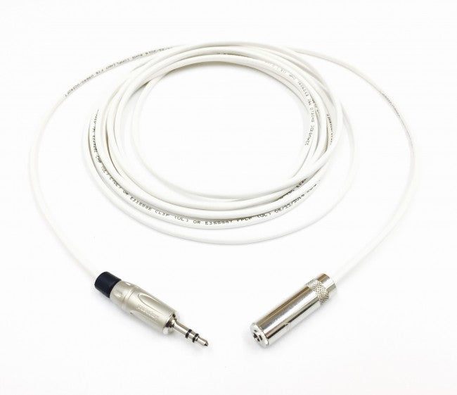 3,5mm Stereo Plenum Audio Extension Cable Männlich bis Weiblich Installation Grad