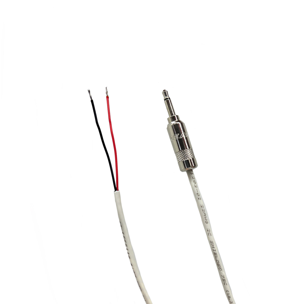 3,5mm Mono to Blunt Plenum CL3P Audio Install Kabel