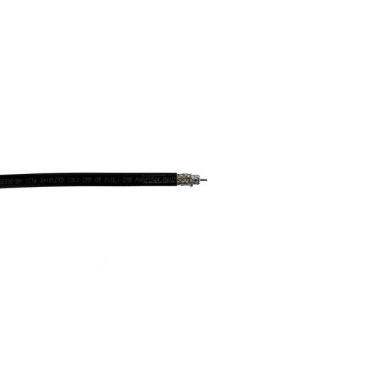 Belden 4794R 12 GHz 4K UHD 75 Ohm 16 AWG Präzisions-Videokabel - 1000 Fuß Schwarz