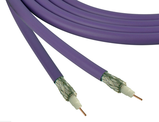 Belden 4855P Plenum 12G-SDI 4K UHD Violett-Koaxkabel - 23 AWG - 1000 Fuß