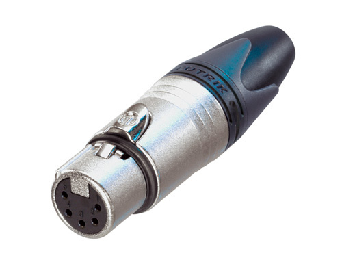 5 Pin XLR Weibliche Kabelhalterung Neutrik NC5FXX