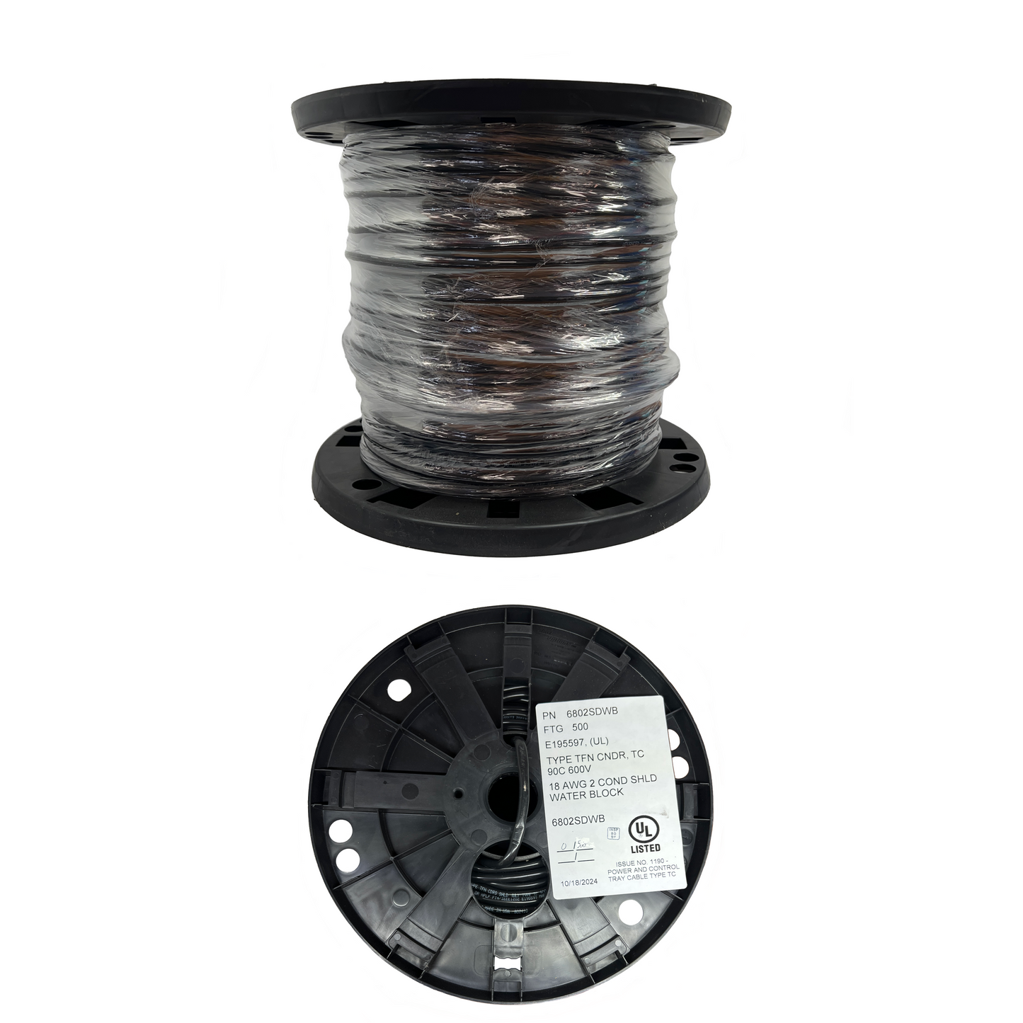 Direkte Bestattung abgeschirmt - Sonnenresistent - 18 AWG 2 Leiter 500ft und 1000ft