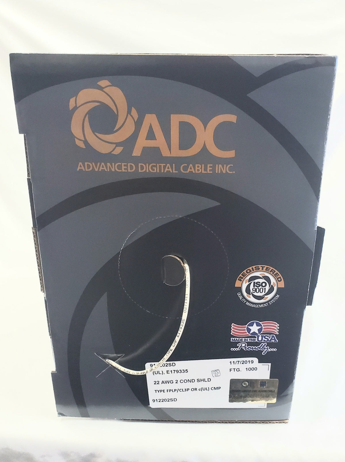 22 AWG 4 Leiter Stranded Shielded Plenum CMP Kabel