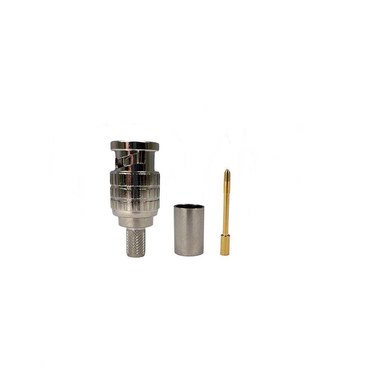 BNC Crimp Connector für Belden 4694R - 12 GHz - 75 Ohm