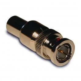 BNC Straight Crimp Plug für Belden 4794R Kabel, 12G optimiert, 75 Ohm, 031-70534